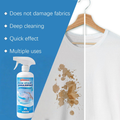 ENMALL Stain Remover Spray | Removes food stains, grease stains, fruit stains, coffee stains, and household fabric stains. Suitable for various occasions - carpets, mattresses, sofas, all types of textiles, hot pot and barbecue parties.
