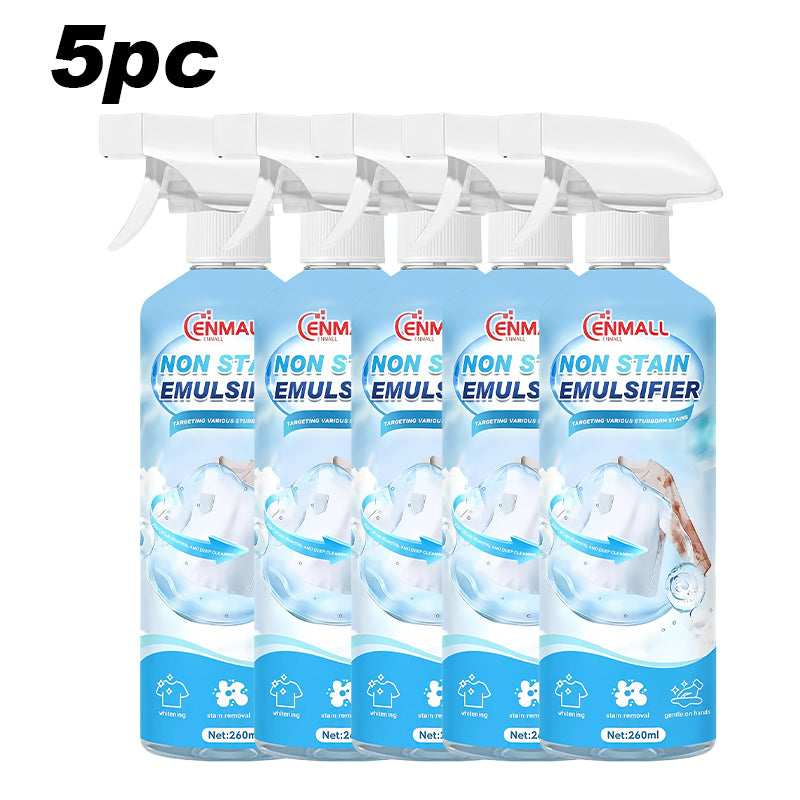 ENMALL Stain Remover Spray | Removes food stains, grease stains, fruit stains, coffee stains, and household fabric stains. Suitable for various occasions - carpets, mattresses, sofas, all types of textiles, hot pot and barbecue parties.