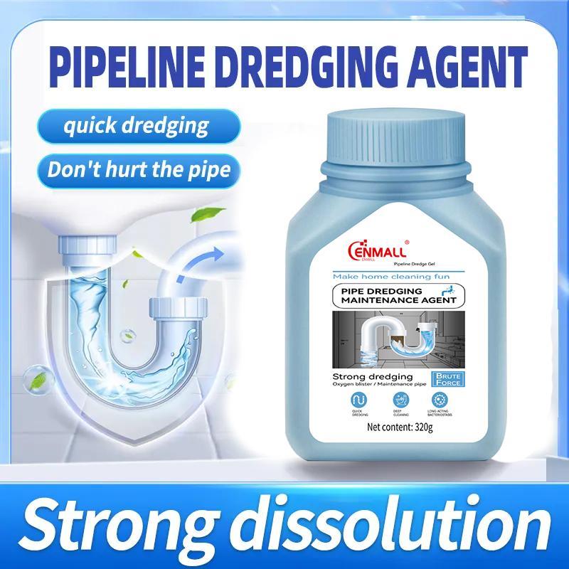 [Limited-time Promotion] ENMALL Powerful household safety grade oil pipe, drain cleaner,sewer, bathroom unblocker - dissolves blockages ,can be used in your home,from the kitchen sink to the washbasin,toilet,floor drain and so on