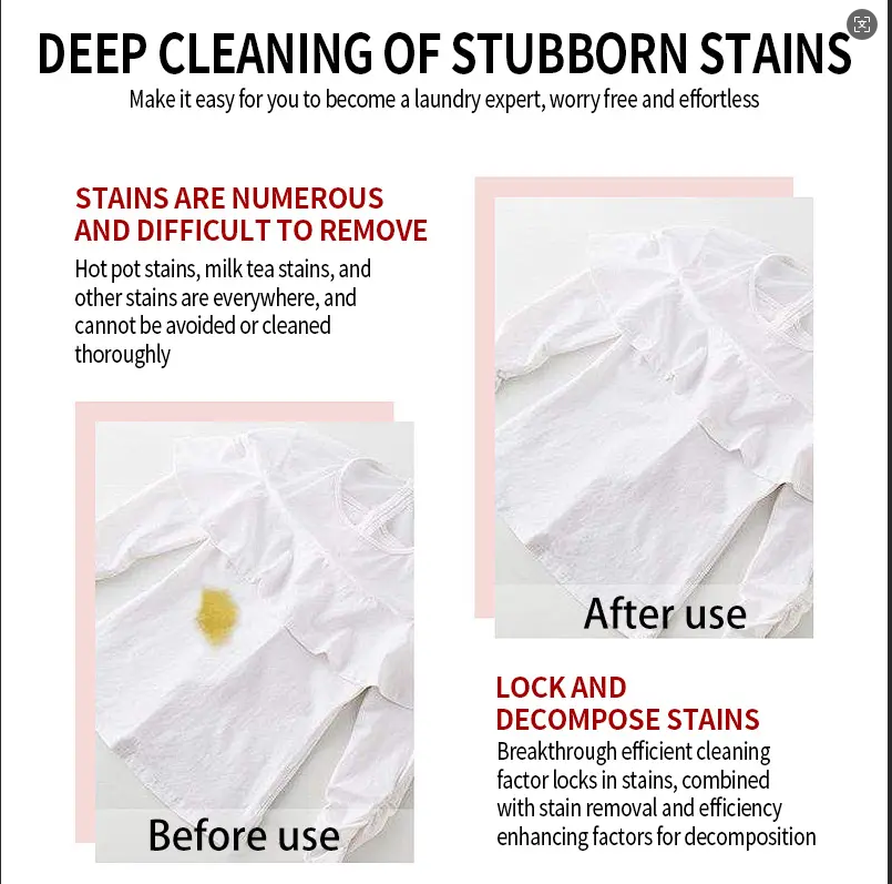 ENMALL Stain Remover Spray | Removes food stains, grease stains, fruit stains, coffee stains, and household fabric stains. Suitable for various occasions - carpets, mattresses, sofas, all types of textiles, hot pot and barbecue parties.