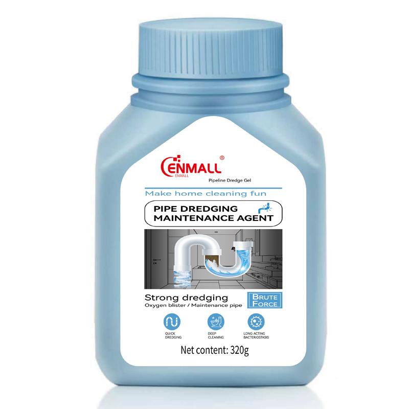 [Limited-time Promotion] ENMALL Powerful household safety grade oil pipe, drain cleaner,sewer, bathroom unblocker - dissolves blockages ,can be used in your home,from the kitchen sink to the washbasin,toilet,floor drain and so on